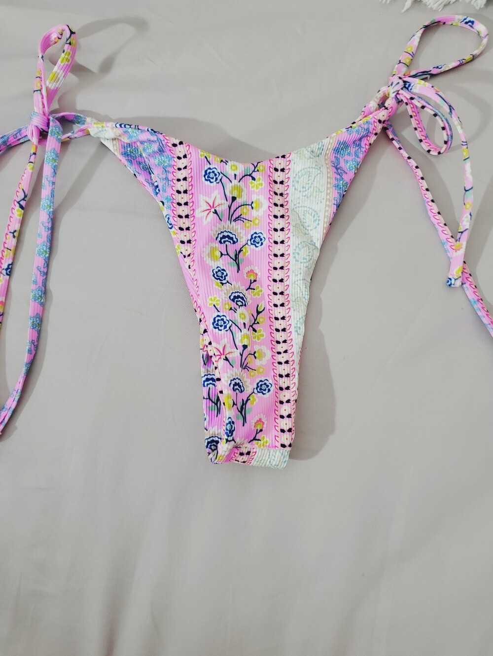 DIPPIN DAISIES Soft Cheeky High Cut Paisley Patchwork Reversible Seamless Bottom